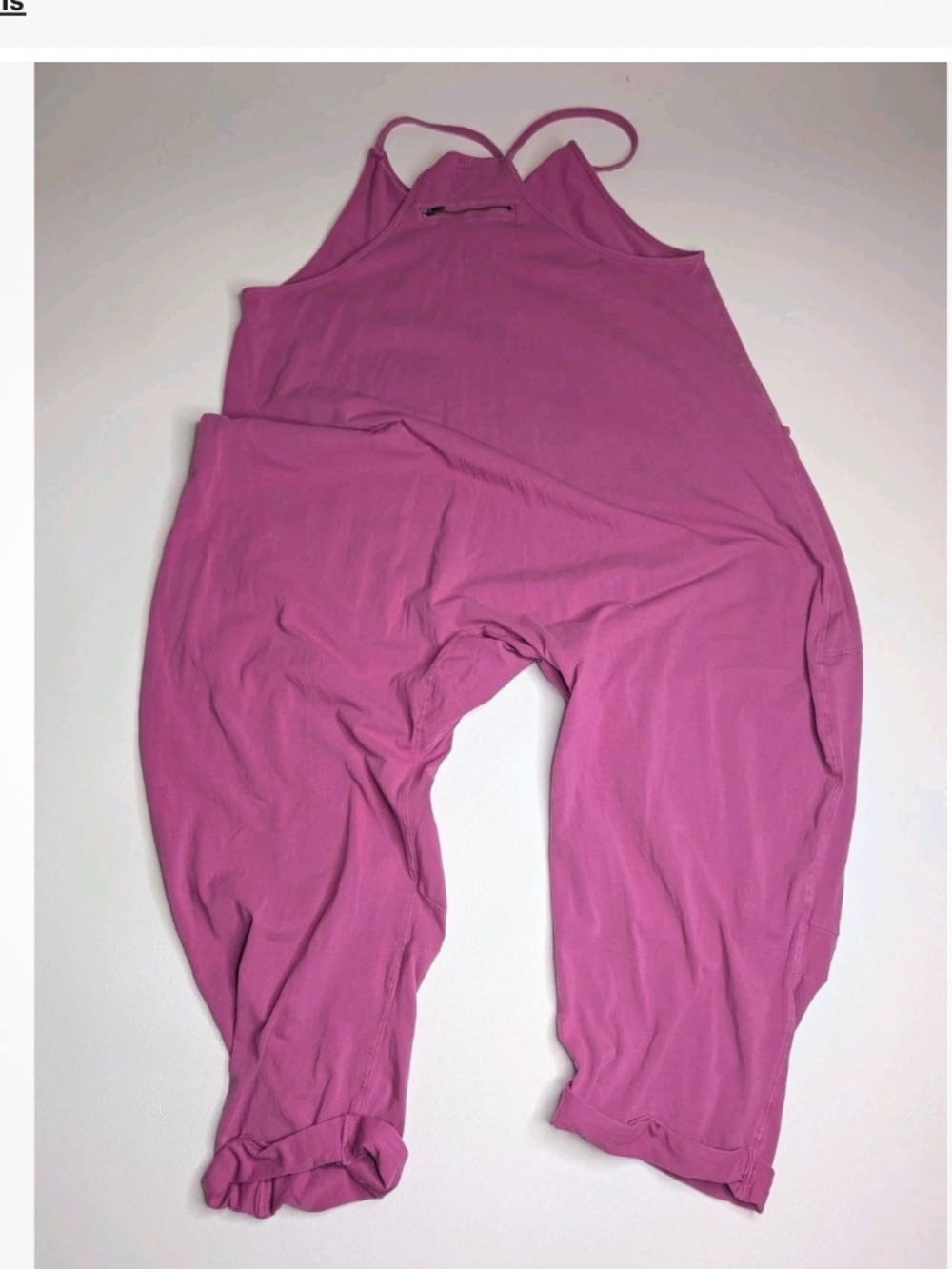Free People FP Movement Hot Shot Onesie in Deep Mulberry sz M EUC - Picture 5 of 8